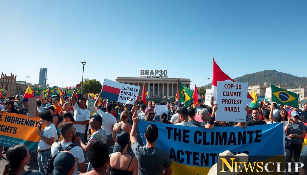 Climate Protests Resurge at COP30: A Call for Indigenous Rights Amidst Political Satire