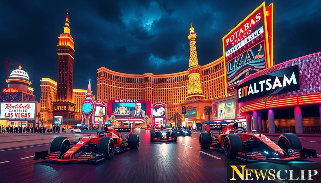 Las Vegas to Dazzle with Star-Powered Entertainment at the 2025 Formula 1 Grand Prix