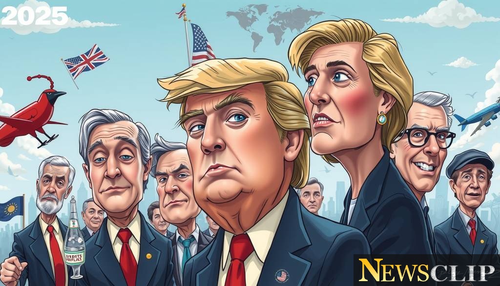 Reflecting on Political Legacy Through Humor: Analyzing the Cartoons of 2025