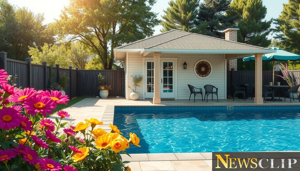 The Unlikely Charm of Pool House Living: A Personal Take