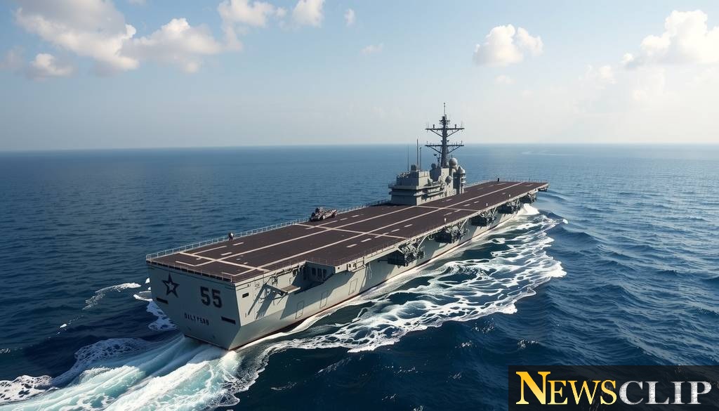 Navigating the Caribbean: The USS Gerald R. Ford and Its Strategic Significance
