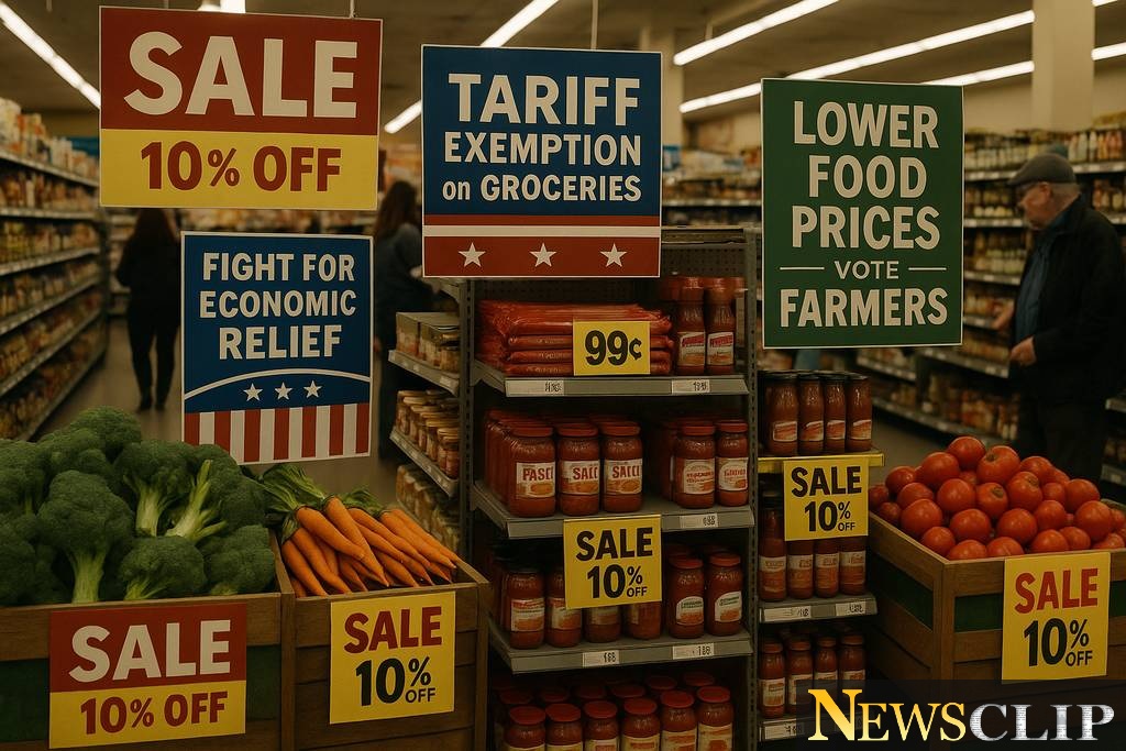 Tariff Exemptions on Groceries: A Strategic Move Ahead of the 2026 Midterms