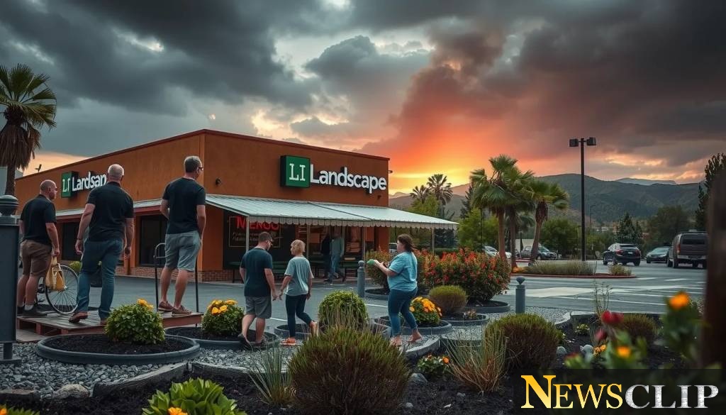 Fire at Local Landscaping Business: Community Impact and Safety Concerns