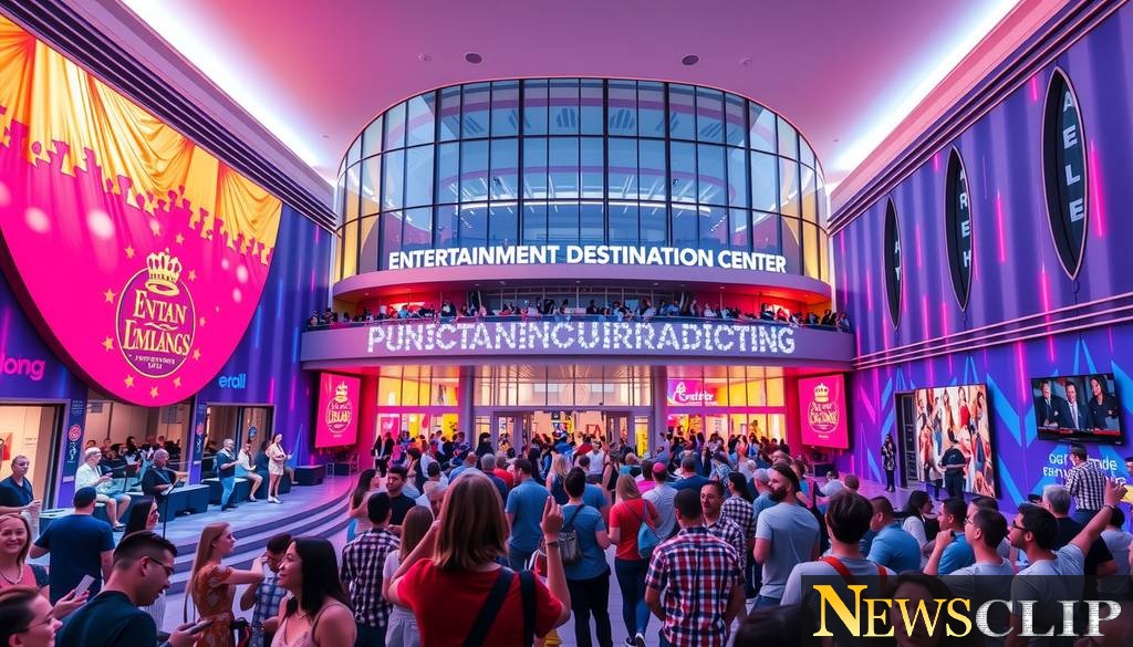 Unveiling a New Era: The Entertainment Destination Center Shines Bright