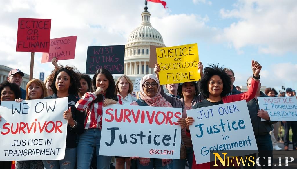 Epstein Survivors Demand Action: A Call for Transparency
