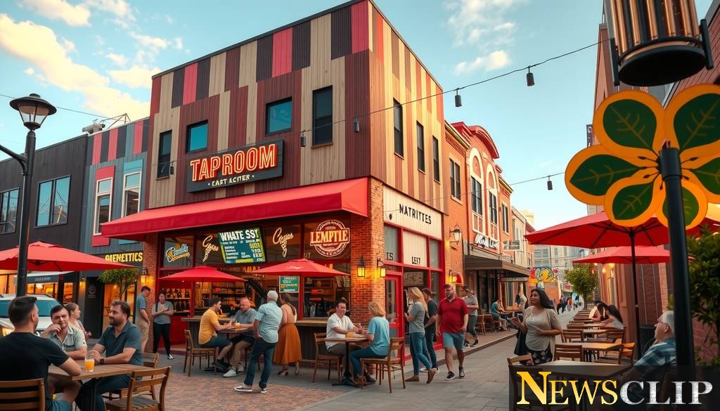 Exciting New Entertainment District: The Village at Hendrix Unveils Unique Taproom