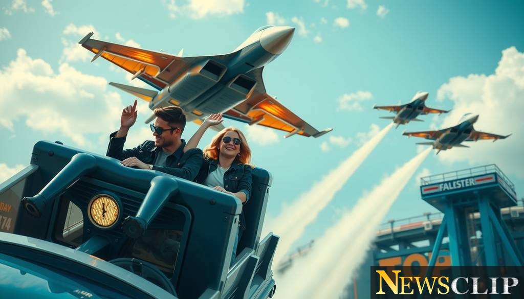 Elevating Thrill: The New "Top Gun" Ride from Advent Allen and Simtec Systems