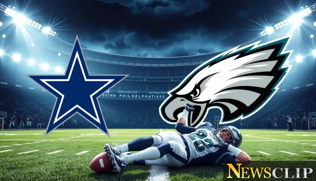 Injury Update: Cowboys vs. Eagles Rivalry Heats Up in Week 12