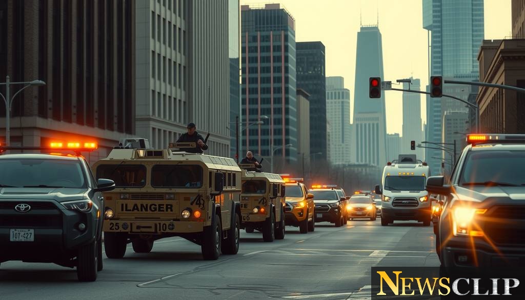 National Guard on Standby as Political Tensions Escalate in Chicago