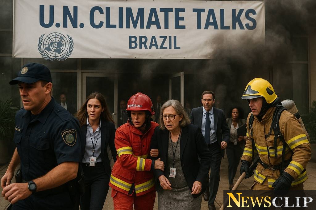 Evacuations at U.N. Climate Talks: Fire Raises Urgent Questions
