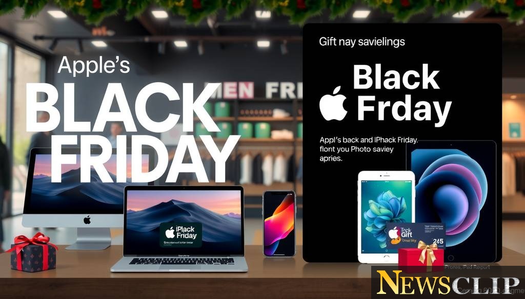 Unlock Big Savings: Apple's Black Friday Gift Card Bonanza!