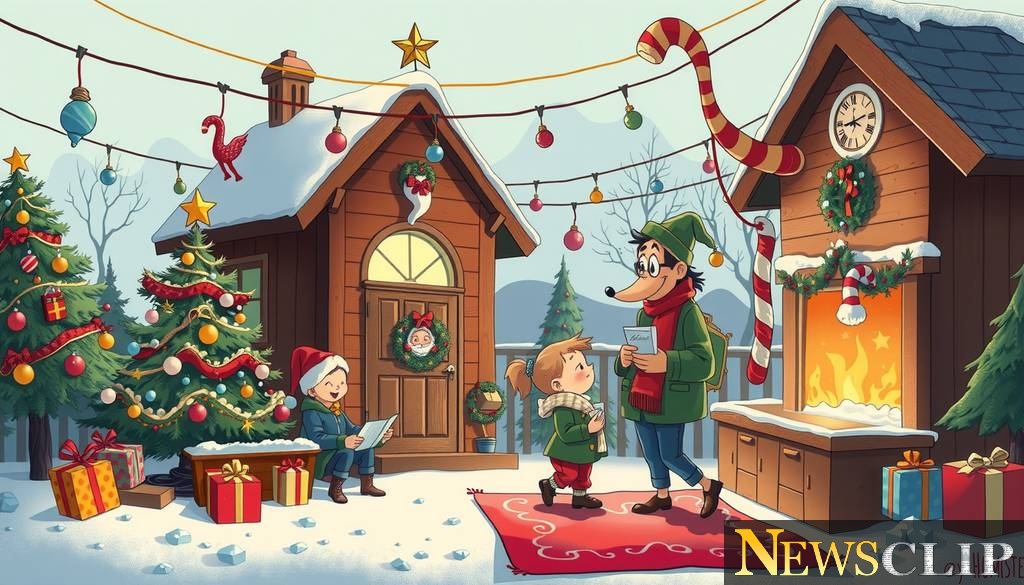 The Early Christmas Dream: A Cartoon's Commentary