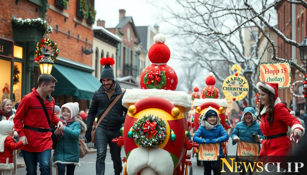 Irwin Kicks Off Holiday Spirit with a Spectacular Parade