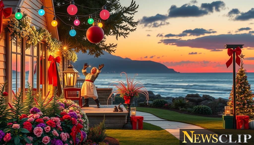 Celebrate the Season: Holiday Lights, Garden Happiness, and Maritime Melodies Await You