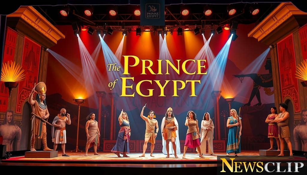 Exciting Cast Announcement for Triune Entertainment's Production of “The Prince of Egypt”