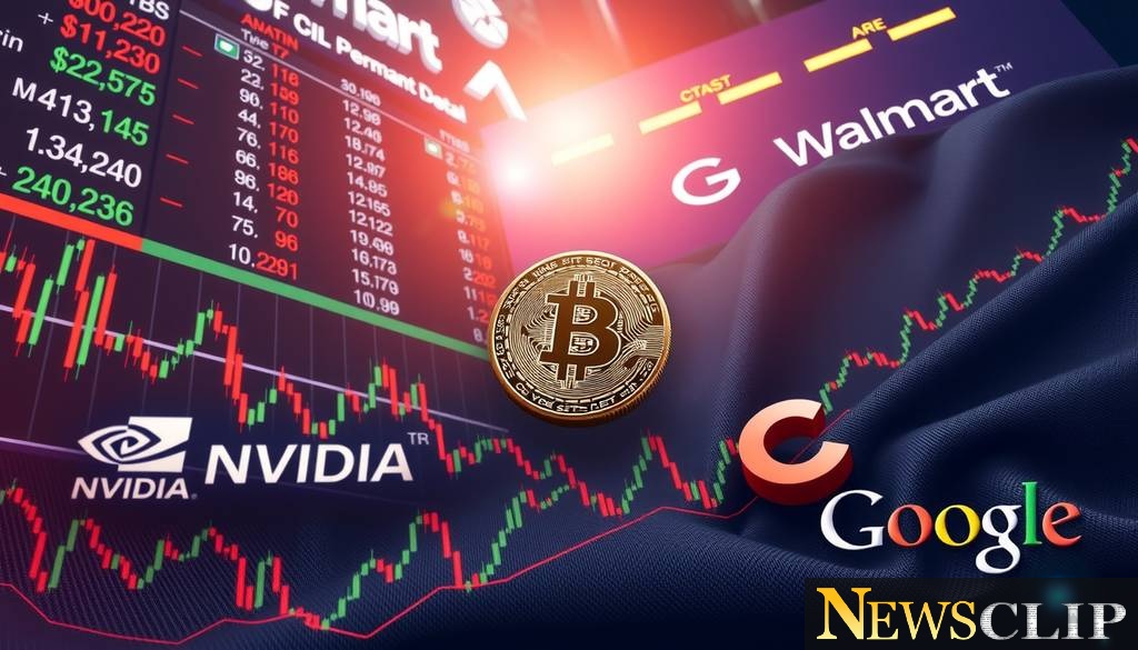 Market Madness: Nvidia, Bitcoin Stumble While Giants Stand Tall