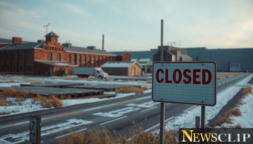 Tyson Foods Announces Significant Job Cuts as Nebraska Beef Plant Shutters