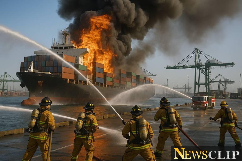 Inferno at the Port of Los Angeles: Emergency Response Unveils Underlying Risks