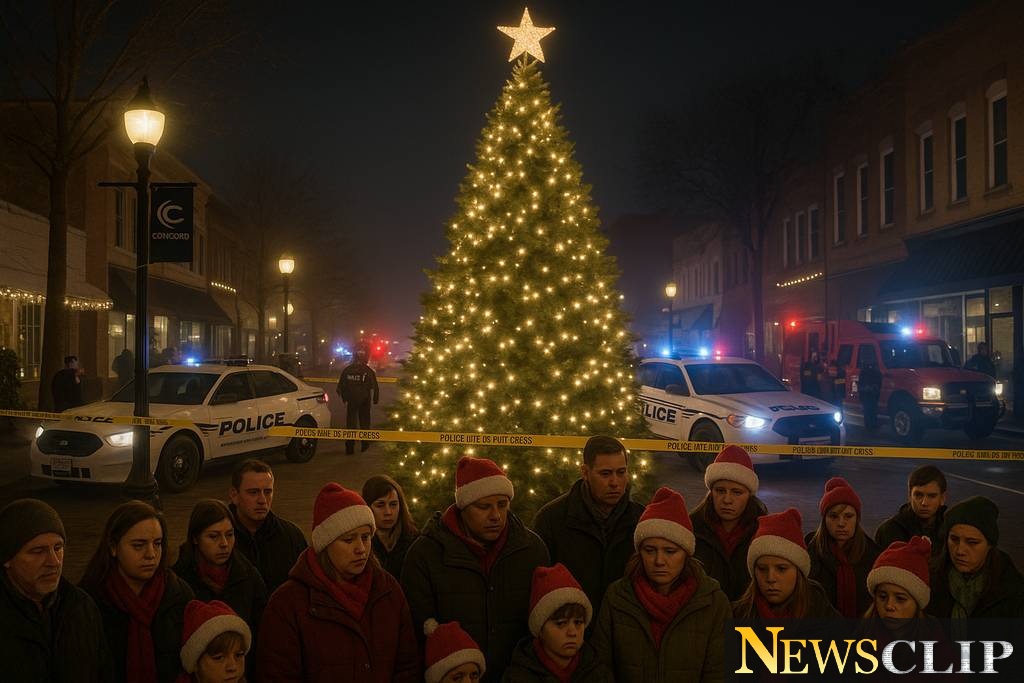 Aftermath of Violence: 4 Wounded in North Carolina Christmas Tree Lighting Shooting