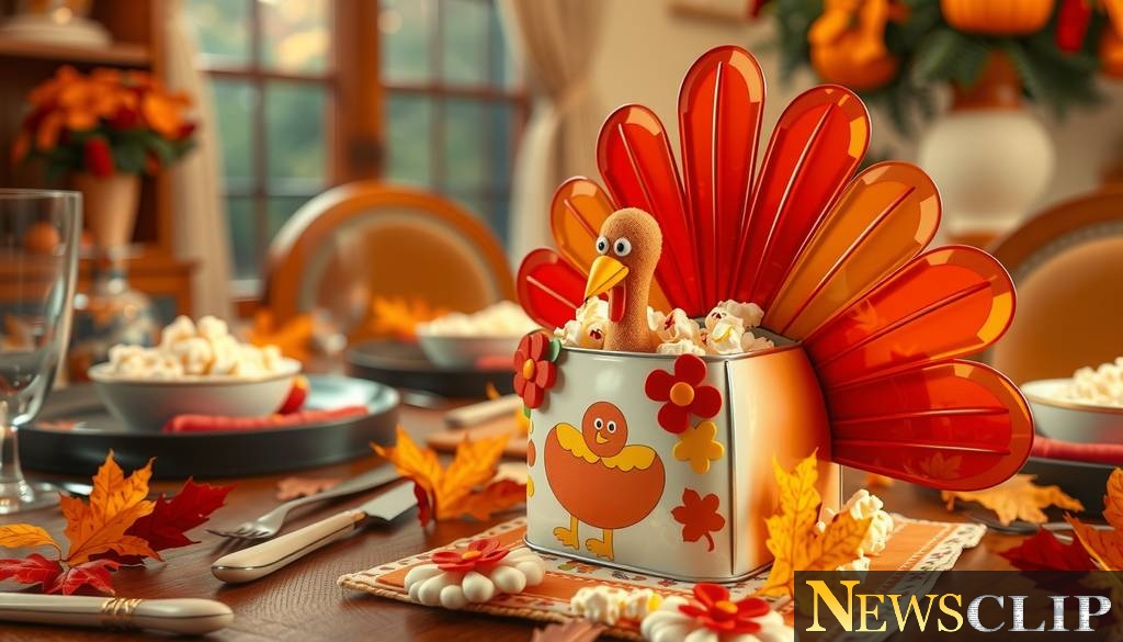Celebrating Thanksgiving: A Wichita Business Crafts a Unique Popcorn Tin for Turkey Lovers