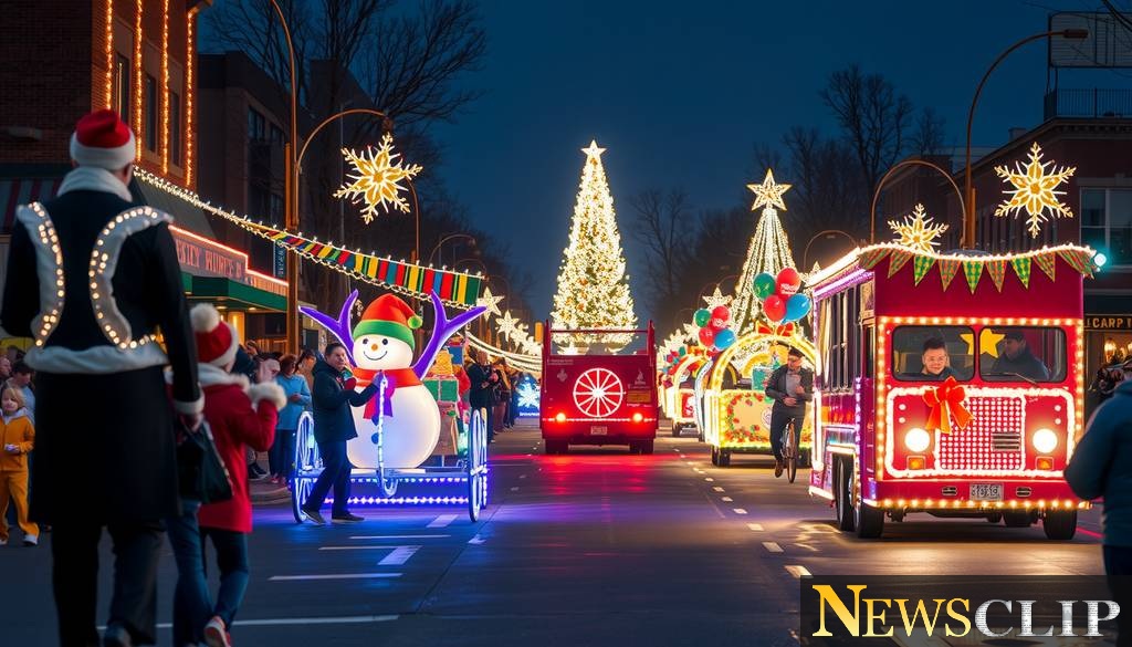 Twinkling Lights and Community Spirit: East Peoria's Parade of Lights Shines Bright