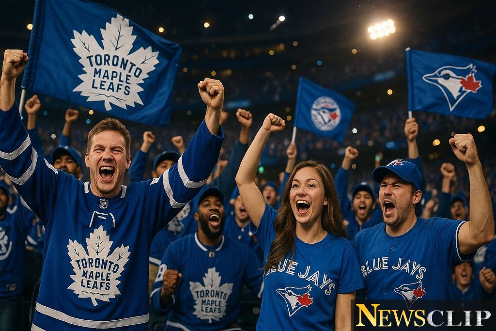 A Historic Night: Maple Leafs and Blue Jays Unite for Epic Showdown