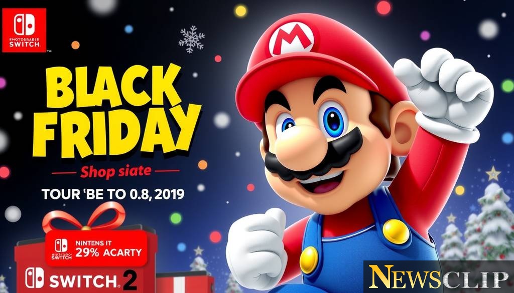 Nintendo's Big Black Friday Push: Discounts and a Free Upgrade