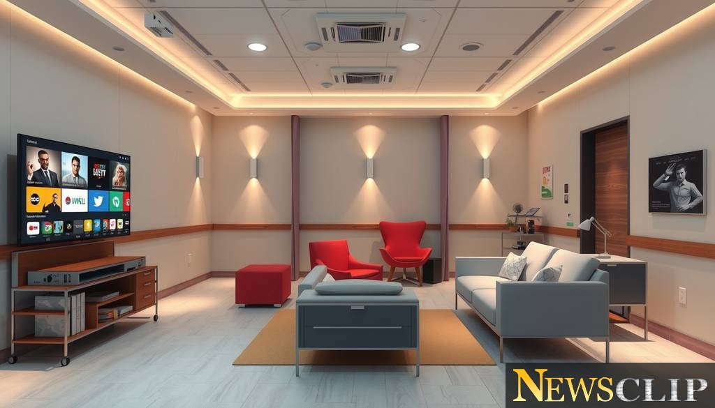 Healing Through Technology: The Comfort of Entertainment for Patients
