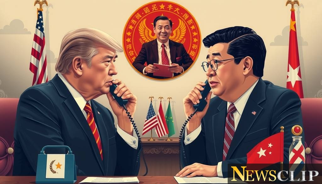 Navigating Tensions: Xi Jinping and Trump Discuss Taiwan's Future