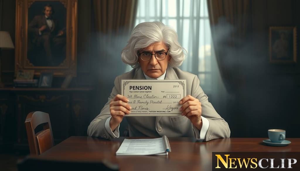 A Pension Ruse: The Bizarre Case of a Man in Disguise