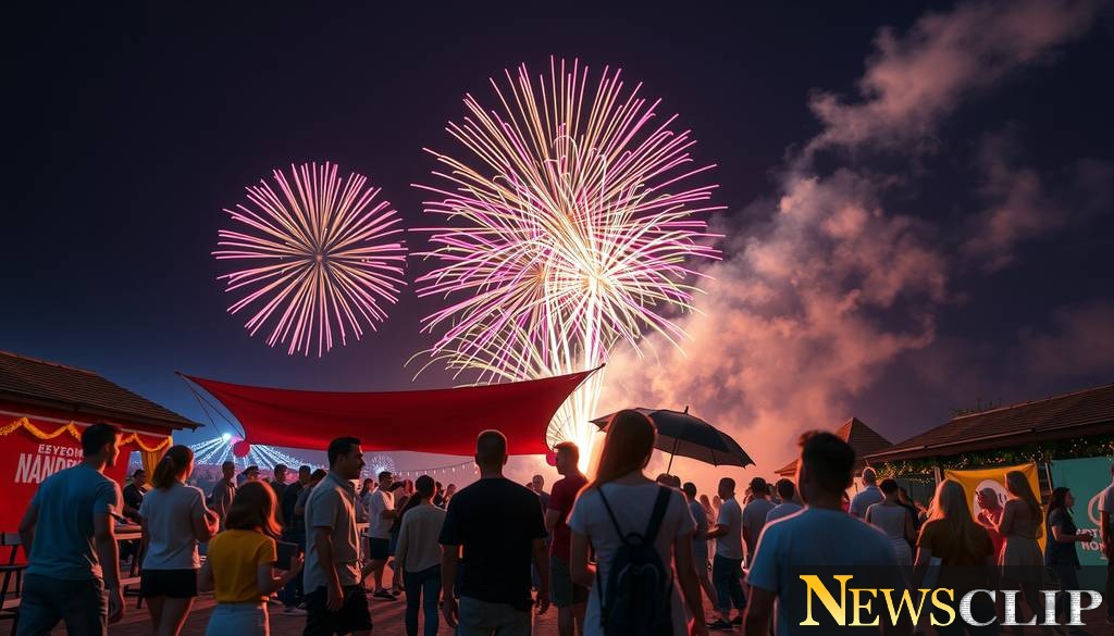 Celebrating Community: A Night of Fireworks and Family Fun at the 18th Annual Grand Illumination