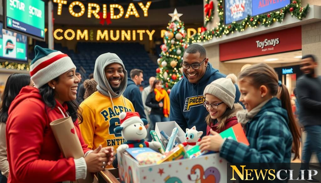 Pacers Sports & Entertainment Lights Up WRTV Toy Drive