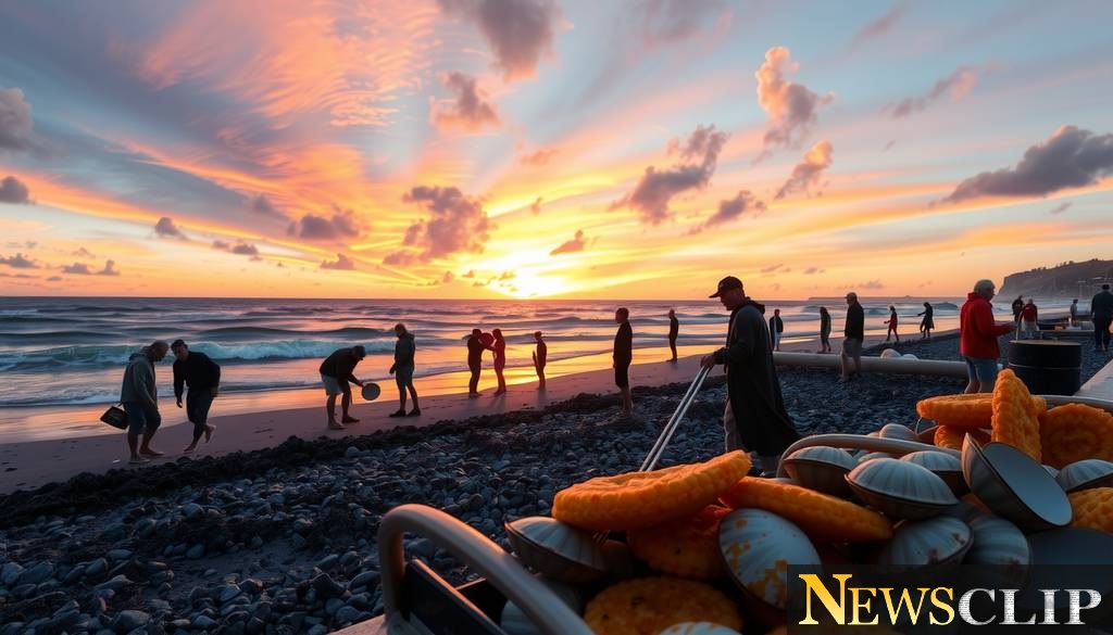 Digging Deep: The Joy of Clam Fritters Under the Stars