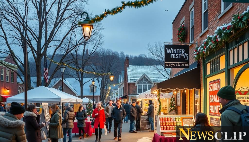 Winterfest Sparks Local Business Revival: A Visit to Waynesboro's Small Business Saturday