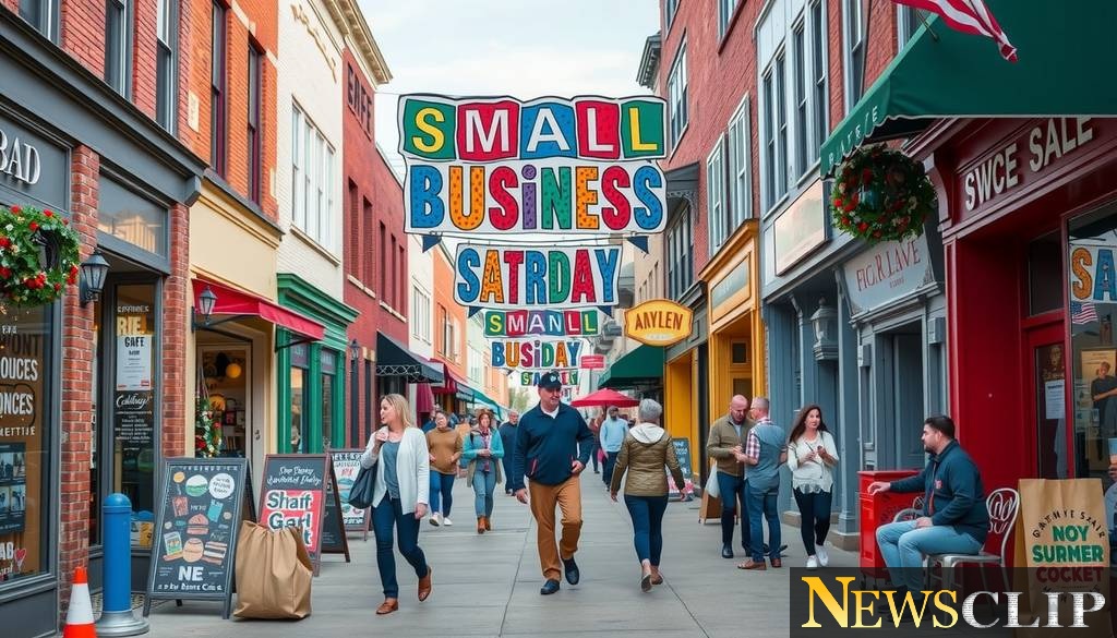 Shop Small Business Saturday: A Call to Support Local on November 29th