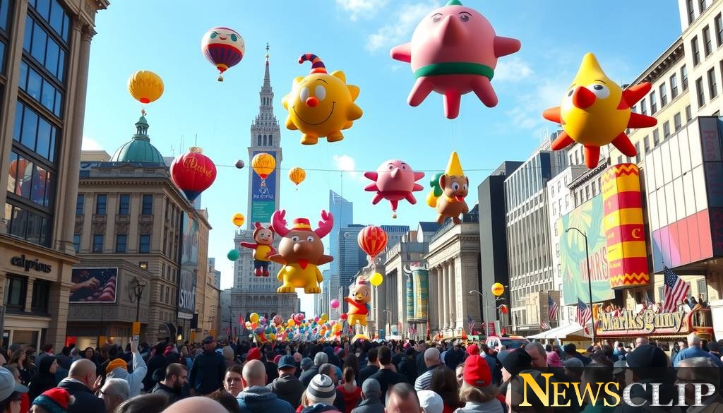 A Whimsical Tradition: Macy's Thanksgiving Day Parade Takes to the Skies