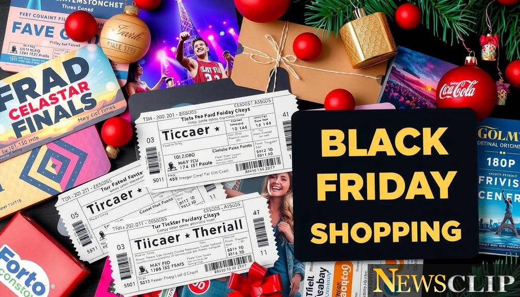 Dive into Black Friday: Unwrap Amazing Deals on Entertainment Tickets!