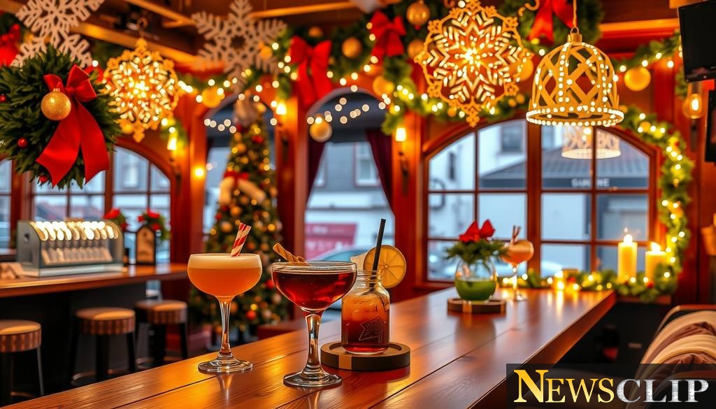 Sipping Holiday Cheer: Delaware's Enchanting Pop-Up Bars