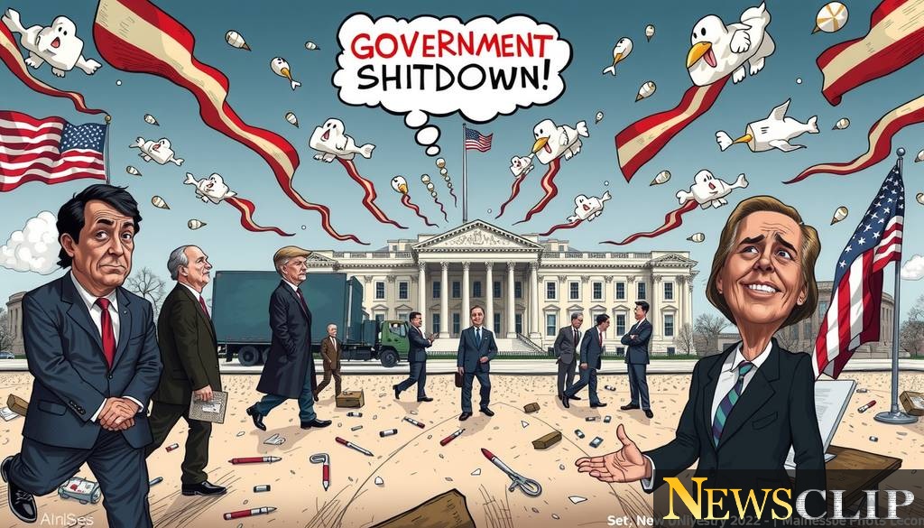 The Inevitable Shutdown: A Cartoons Perspective