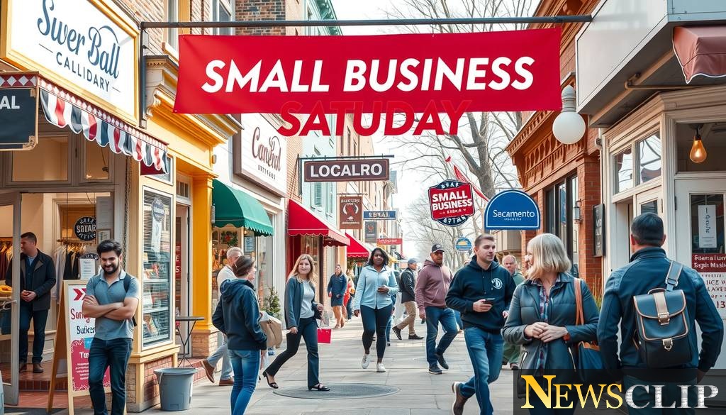 Community Spirit Shines on Small Business Saturday in Sacramento