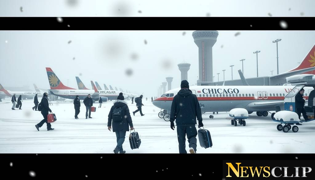 Chicago Faces Flight Chaos as Winter Storm Strikes