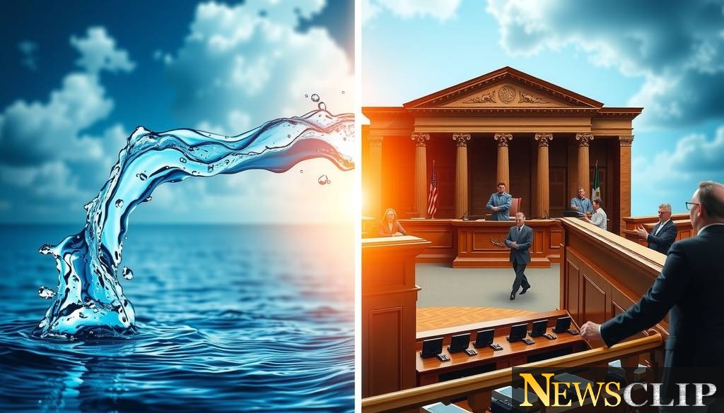 The Dilemma of Legislative Priorities: Water or Lawyers?