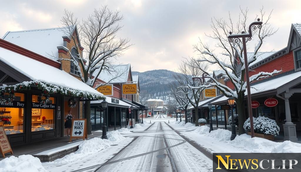 Snowstorm Delays Small Business Saturday in Valley Junction