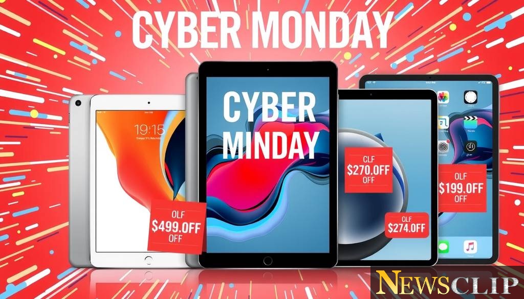 Capture the Best Cyber Monday iPad Deals: Mini, Air, Pro & More!