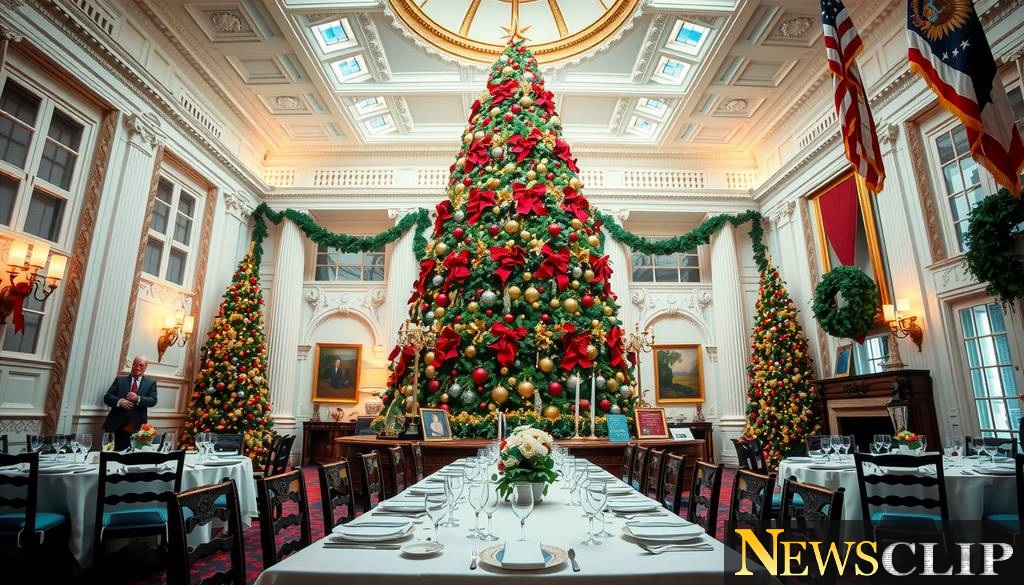A Dazzling Tour of Melania Trump's Holiday White House Decor