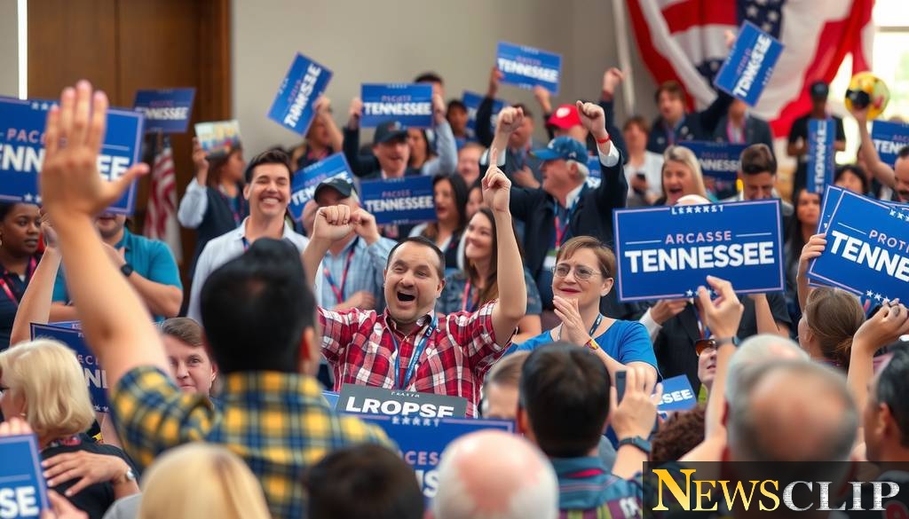 Exploring the Shift: Tennessee's Red District Becomes a Political Arena