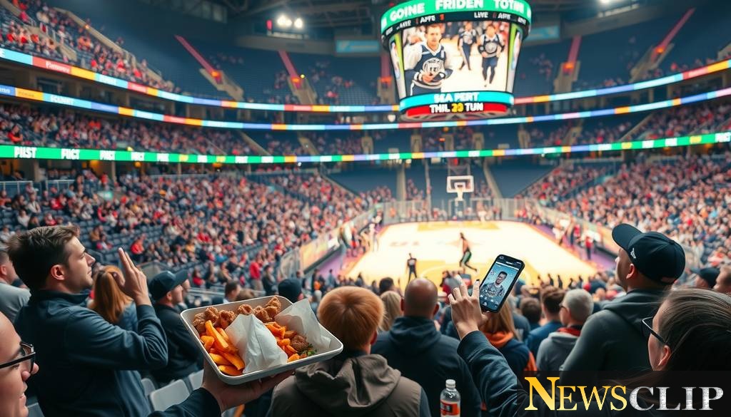 A Flavor Revolution: Aramark's Impact on NBA and NHL Fan Experiences