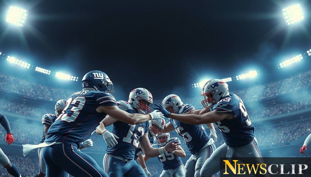 Game Day Showdown: Giants vs. Patriots on Monday Night Football!