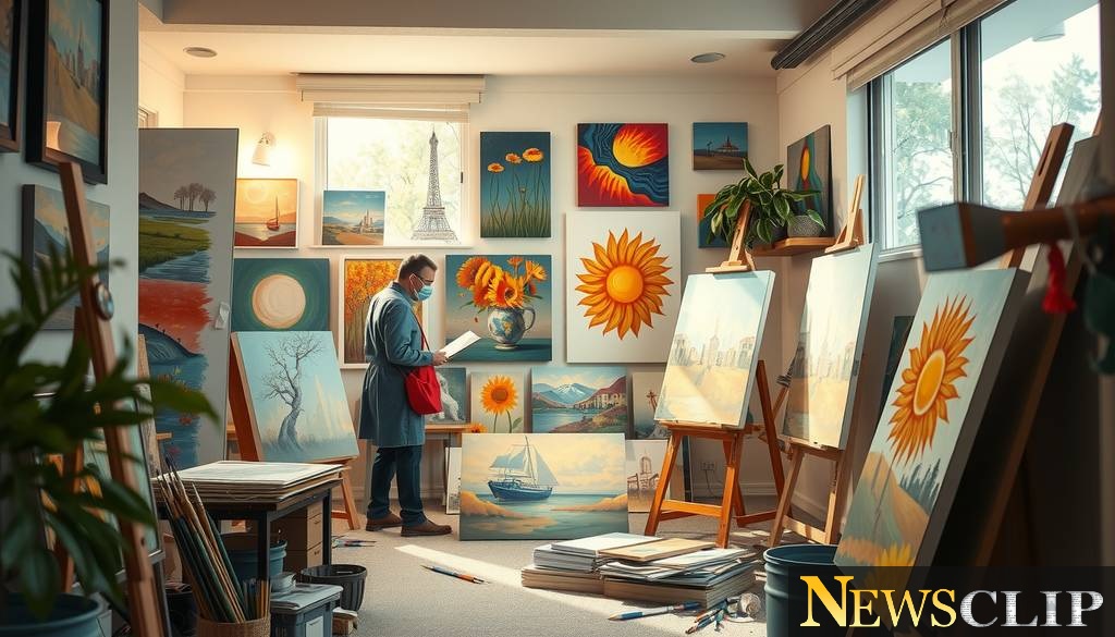 The Toll of Tariffs: A Saratoga Springs Artist's Struggle