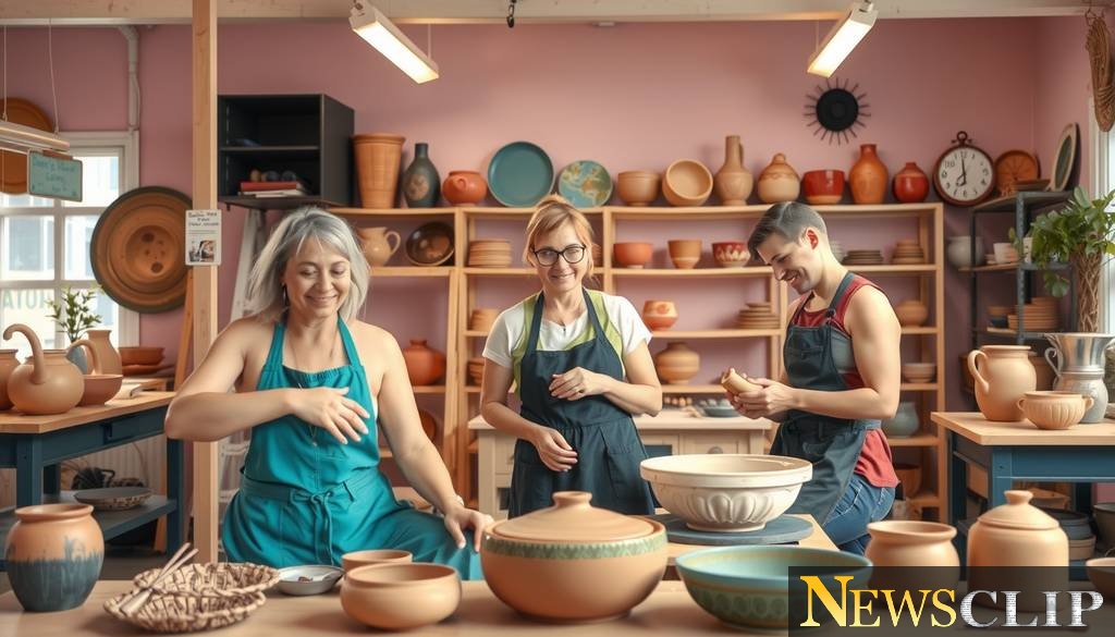 Crafting Community: How Local Pottery Business Inspires Art in Wilmington